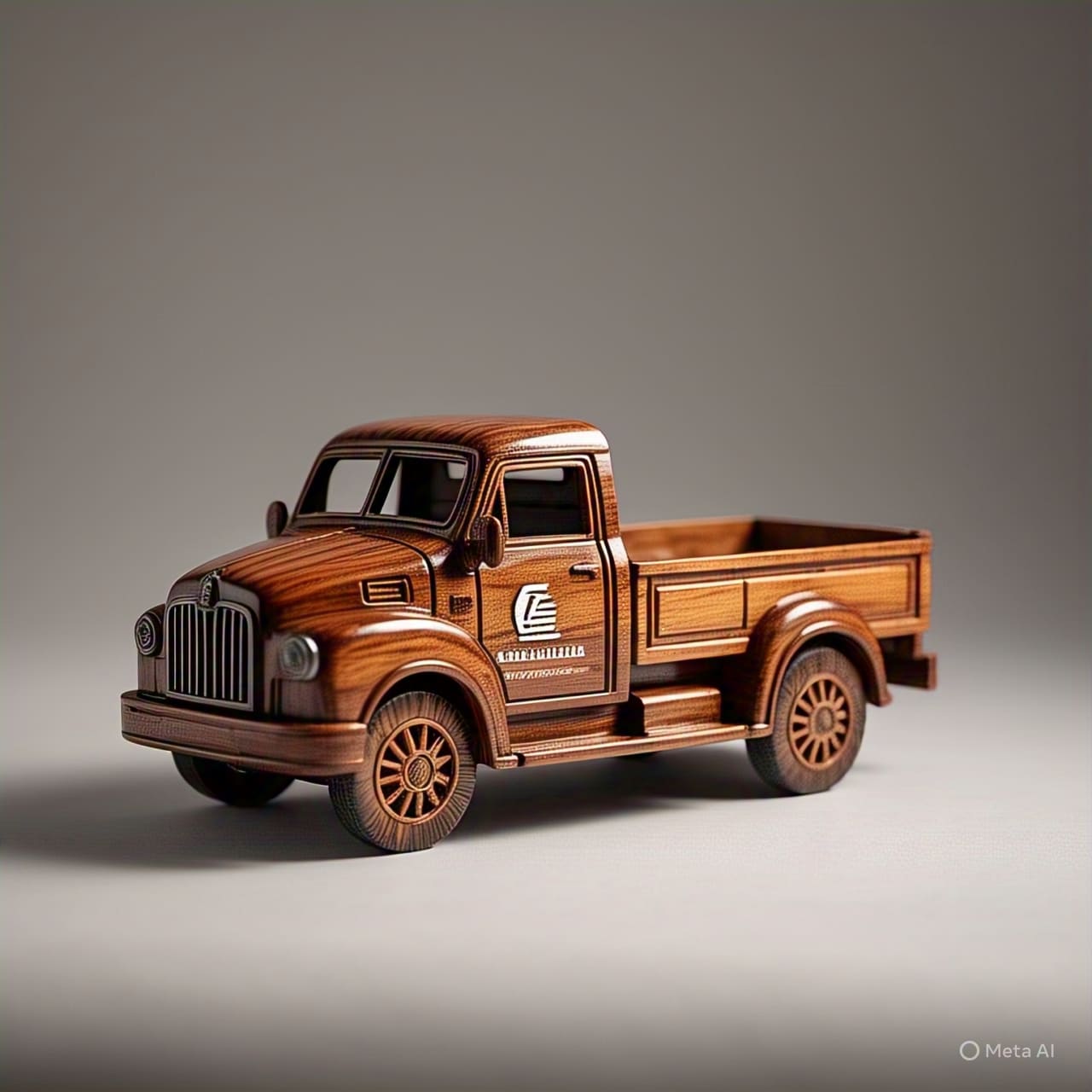 miniature wood truck ashok lyland -Rc Mech