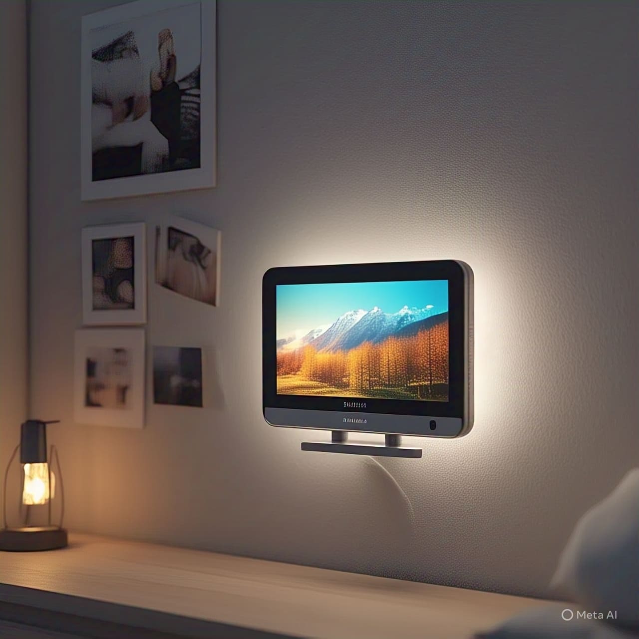 miniture led tv on wall -Rc Mech